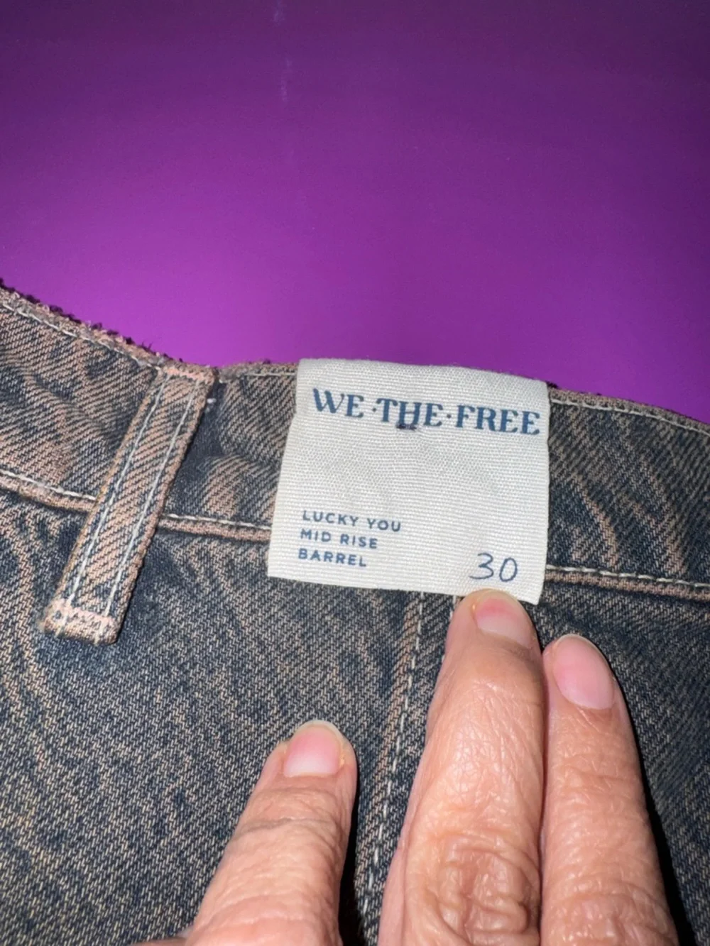 We The Free Washed Black Boyfriend Jeans - Picture 2 of 8